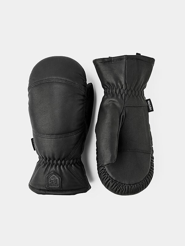 HESTRA W Leather Box Mitt på