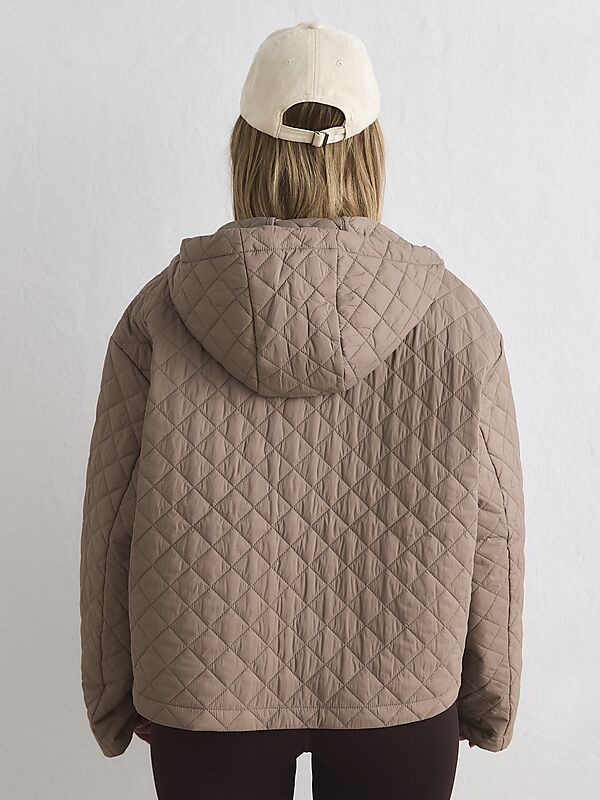 AIM´N W CROPPED QUILTED ANORAK på