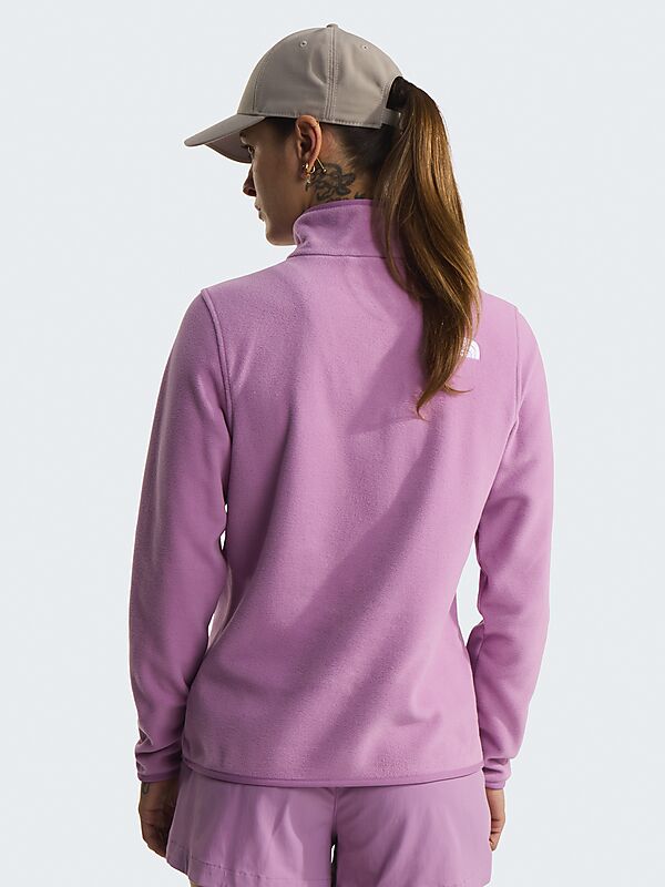 THE NORTH FACE W Glacier Fleece 1/4 Zip Jacket på