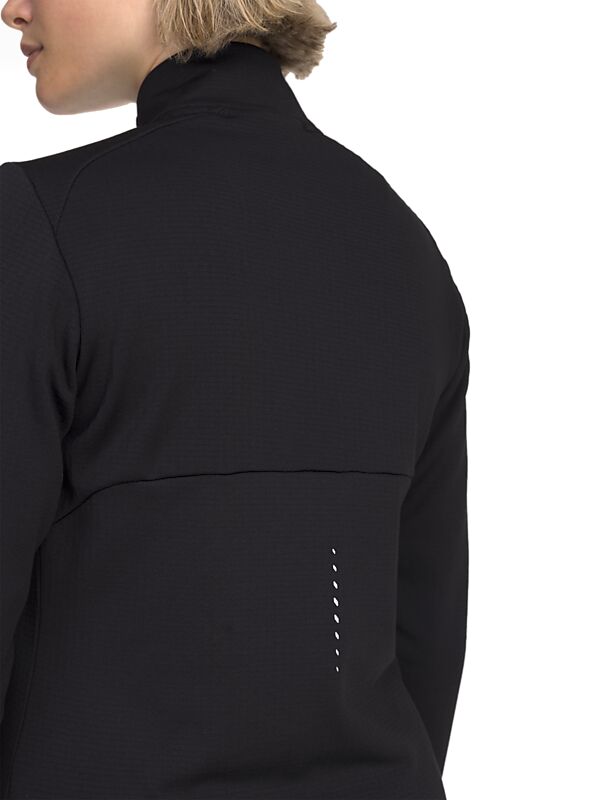 SOC W Run Warm Up Zip på