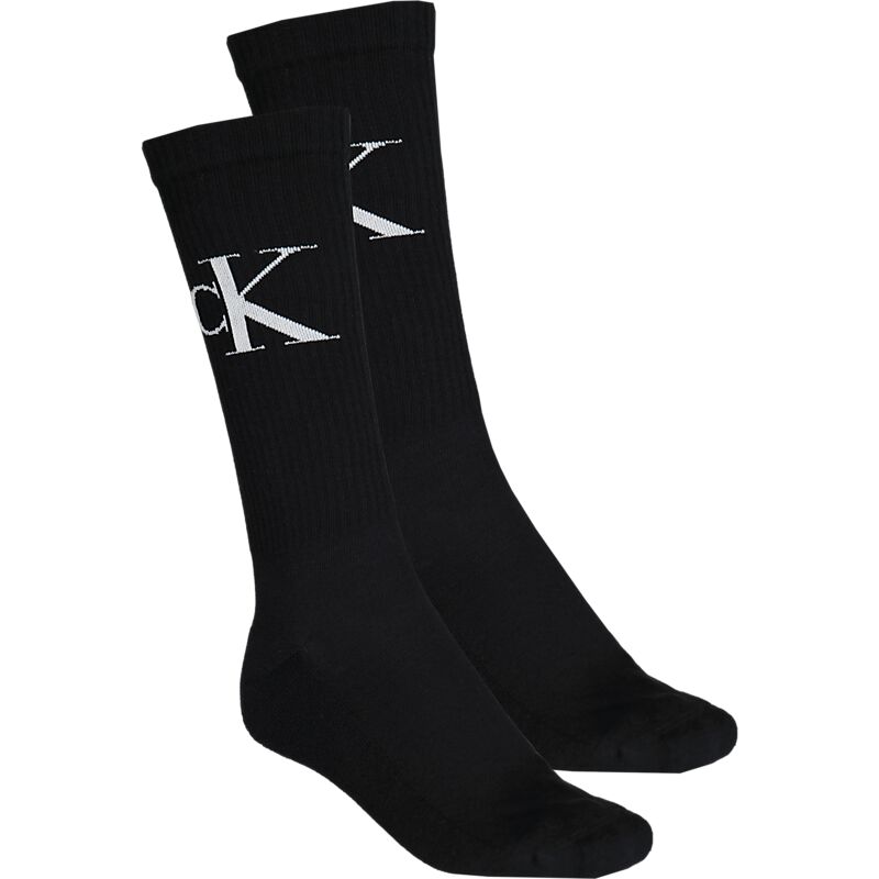 CALVIN KLEIN U Sock 2p Monogram på