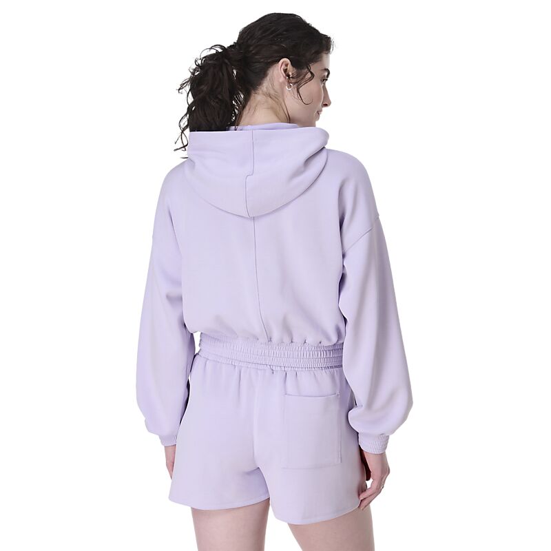 SWEATY BETTY Sand Wash Cloudweight Crop Hoo på