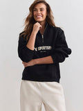 AIM´N W Varisty Sweat Half Zip på