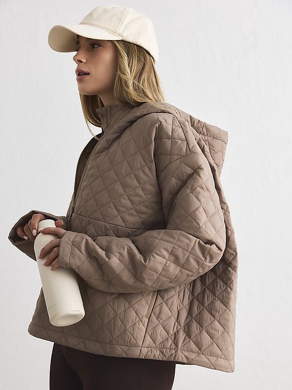 AIM´N W CROPPED QUILTED ANORAK på