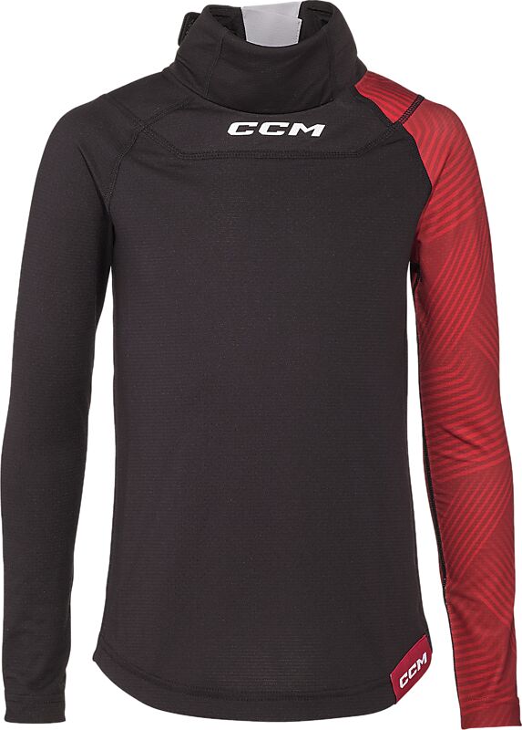 CCM BASE LAYER NECK GUARD SHIRT JR på