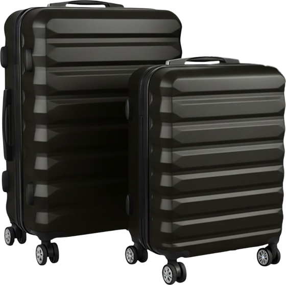 NORTHIX 2-piece Hard-shell Luggage Set With Wheels på