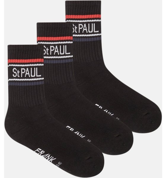FRANK DANDY 3-pack St Paul Organic Terry Socks på
