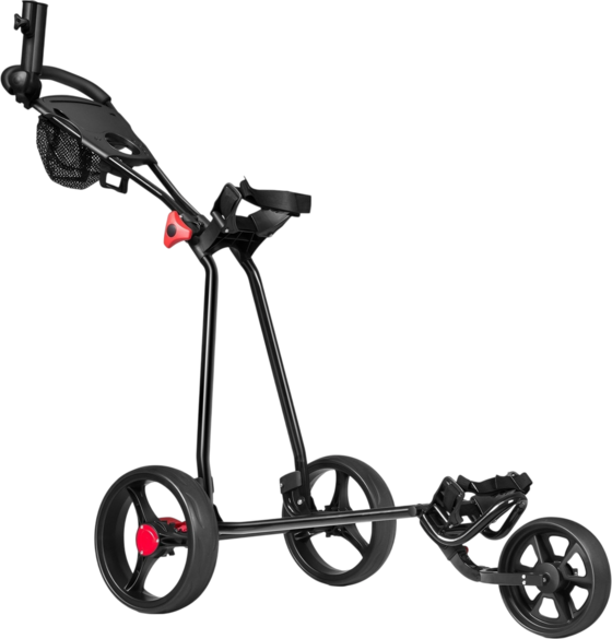 NORTHIX 3-wheel Folding Golf Push Cart With Adjustable Handle på