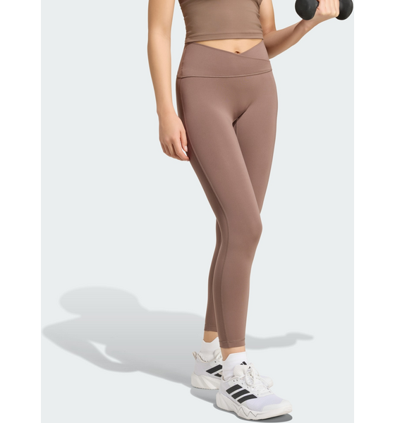 ADIDAS Adidas 3 Stripes Studio All Me 7/8 X-over Leggings på