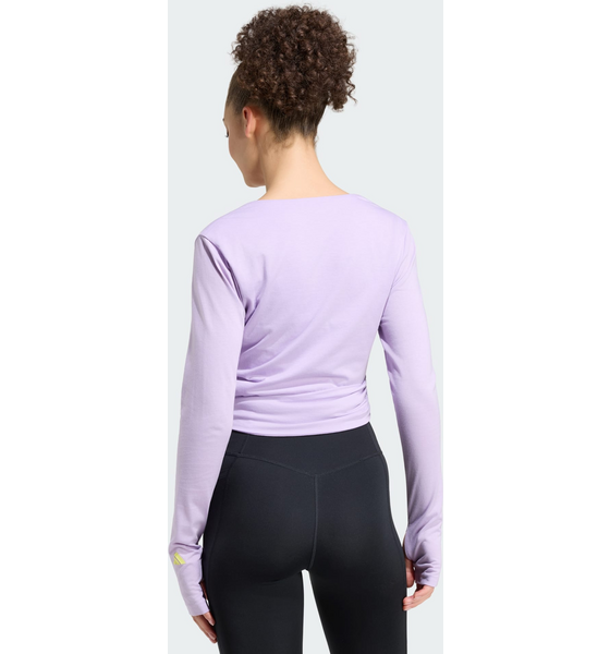 ADIDAS Adidas 3-stripes Studio Mjuk Ballet Omlottöverdel på