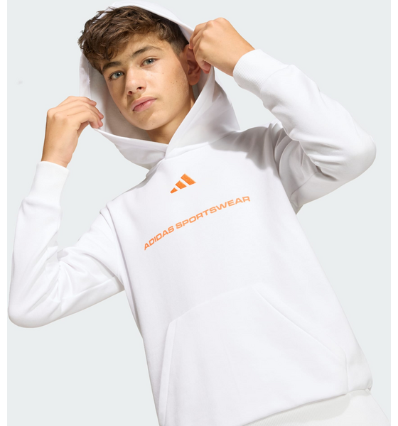 ADIDAS Adidas Adidas-huvtröja I Fleece Med Slogan på