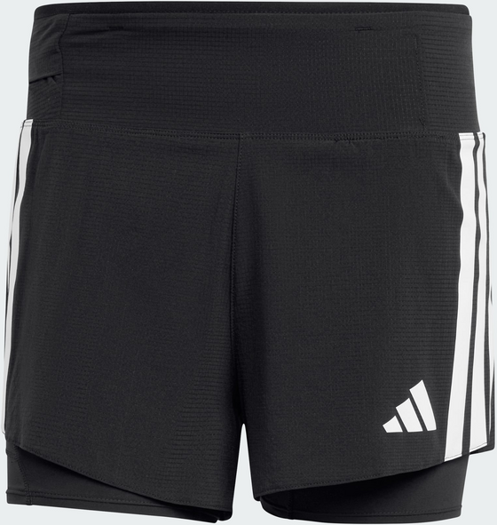 ADIDAS Adidas Adizero Running 2-in-1 Gel Pocket Shorts på