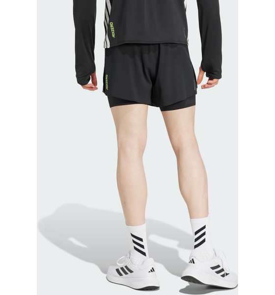 ADIDAS Adidas Adizero Running 2-in-1 Gel Pocket Shorts på