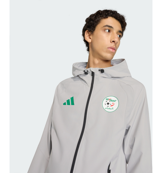 ADIDAS Adidas Algeriet Tiro Tech Vindjacka Med Hel Dragkedja på