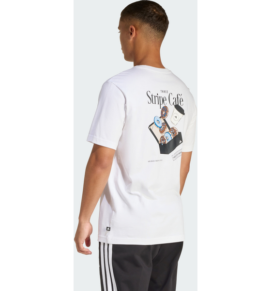 ADIDAS Adidas Coffee Cafe Donut Box Graphic T-shirt på