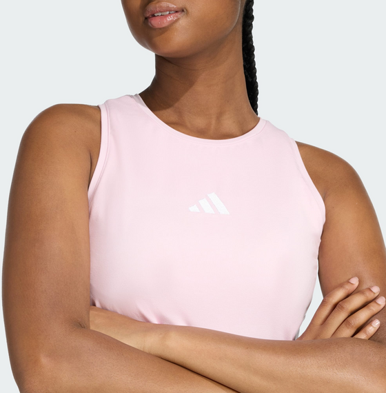 ADIDAS Adidas Essentials 3-stripes Padded Tank på