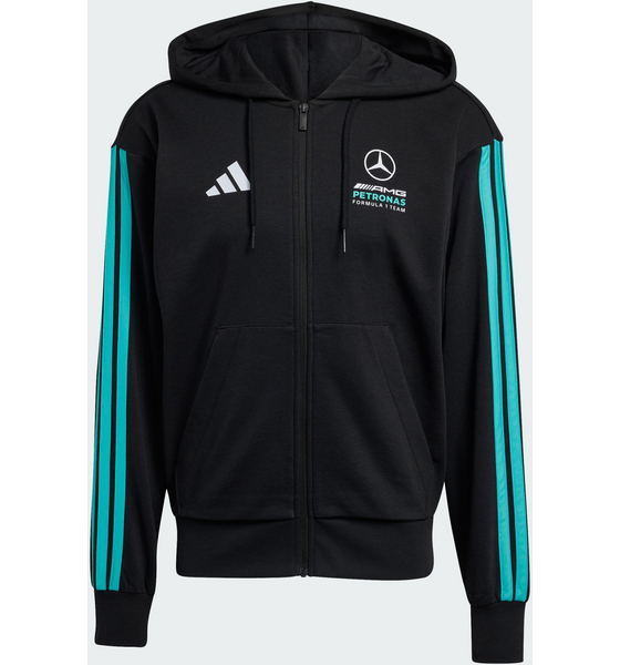ADIDAS Adidas Mercedes - Amg Petronas Formula 1 Team Dna Full Zip Huvtröja på