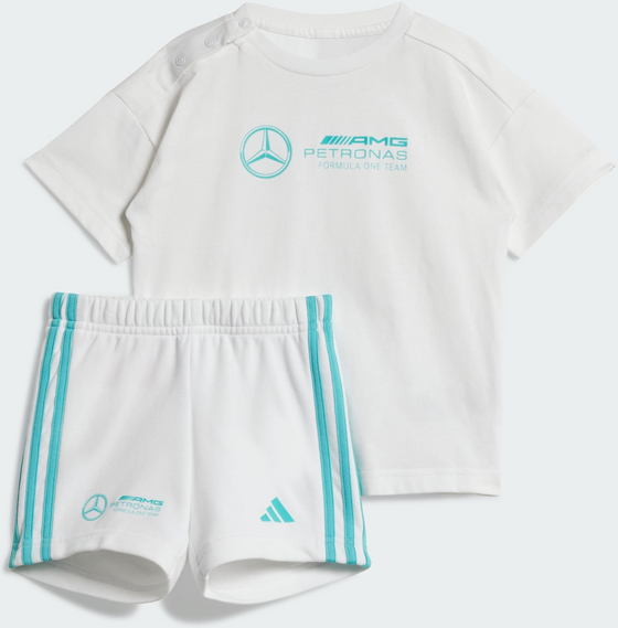 ADIDAS Adidas Mercedes - Amg Petronas Formula One Team Dna Baby Jogger Short Sleeve Set på