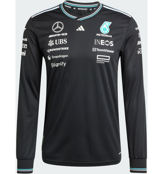 ADIDAS Adidas Mercedes - Amg Petronas Formula One Team Driver Jersey Authentic Long Sleeve Tröja på