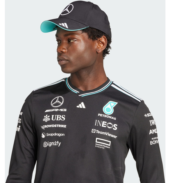 ADIDAS Adidas Mercedes - Amg Petronas Formula One Team Driver Jersey Authentic Long Sleeve Tröja på