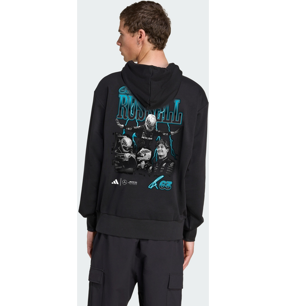 ADIDAS Adidas Mercedes - Amg Petronas Formula One Team George Russell Graphic Hoodie på