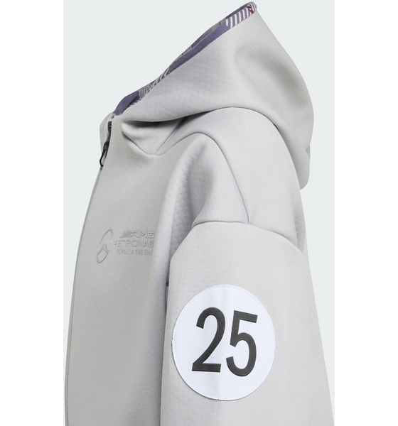 ADIDAS Adidas Mercedes – Amg Petronas Formula One Team Silver Arrows Huva Med Hel Dragkedja Barn på