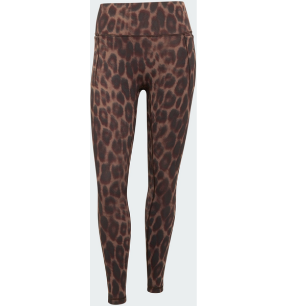 ADIDAS Adidas Optimé Leopard 7/8 Leggings på
