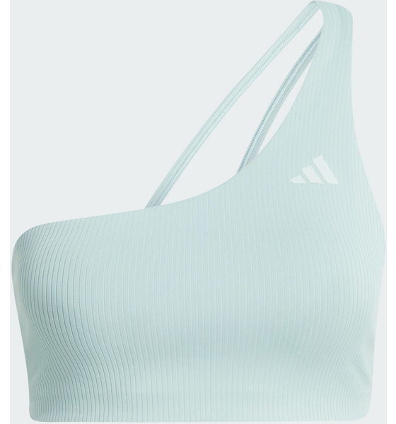 ADIDAS Adidas Optime Asymmetrisk Tränings-bh Med Ribbning För Lätt Stöd på