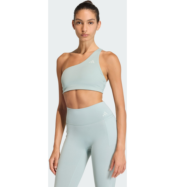 ADIDAS Adidas Optime Asymmetrisk Tränings-bh Med Ribbning För Lätt Stöd på