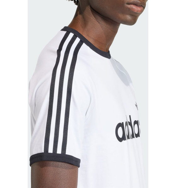 ADIDAS ORIGINALS Adidas Originals 3-stripes Slim Ringer T-shirt på
