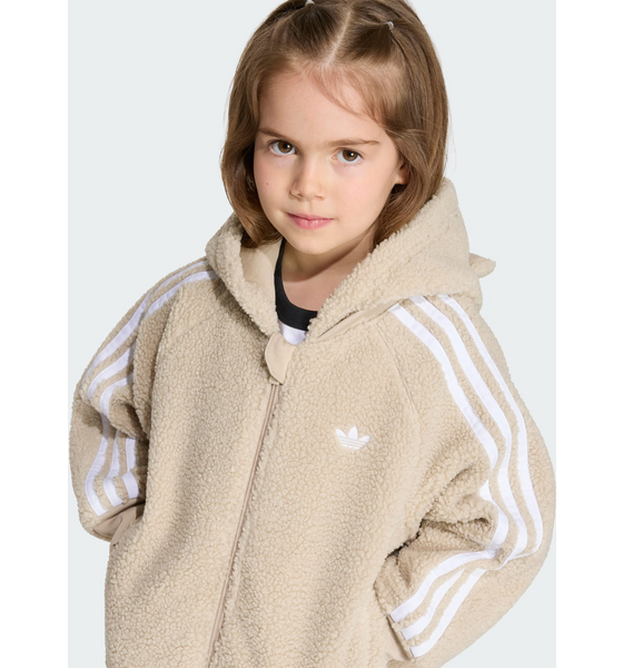 ADIDAS ORIGINALS Adidas Originals Adidas Care Bears Sst Träningsjacka Med Huva I Teddyfleece på