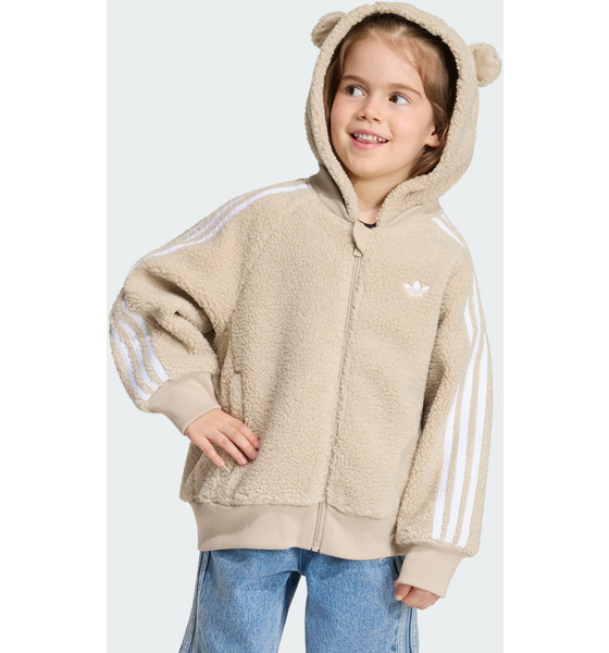 ADIDAS ORIGINALS Adidas Originals Adidas Care Bears Sst Träningsjacka Med Huva I Teddyfleece på