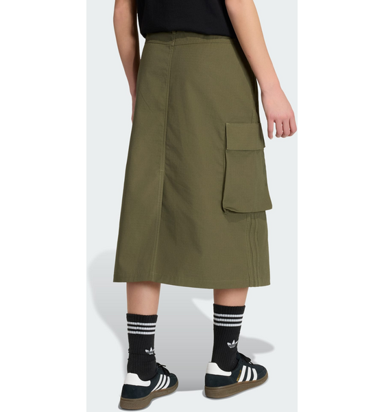 ADIDAS ORIGINALS Adidas Originals Midi Ripstop Cargo Kjol på