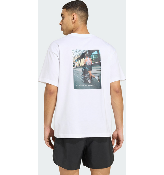 ADIDAS Adidas Runners We Are Different T-shirt Med Grafik på
