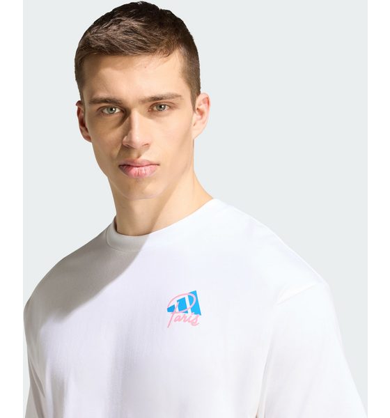 ADIDAS Adidas Running Paris T-shirt Med Grafik på