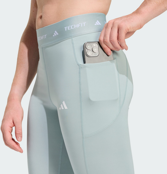 ADIDAS Adidas Techfit Stash Pocket Full-length Tights på