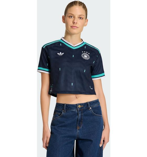 ADIDAS Adidas Tyskland 26 Bortatröja I Crop-modell på