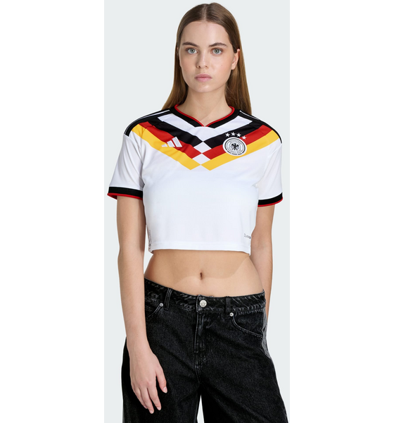 ADIDAS Adidas Tyskland 26 Hemmatröja I Crop-modell på
