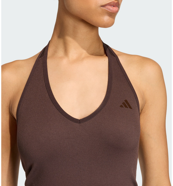 ADIDAS Adidas Workout Essentials Knit Halterneck T-shirt på