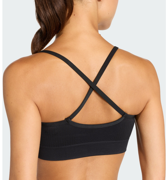ADIDAS Adidas Workout Essentials Knit Light Support Padded Bh på