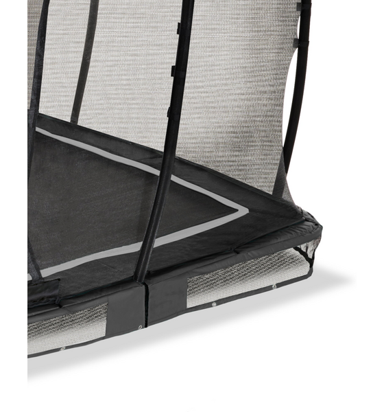 EXIT Allure Classic Nedgrävd Studsmatta 244x427cm - Svart på