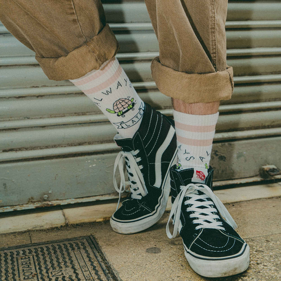 AMERICAN SOCKS Always Late - Mid High på