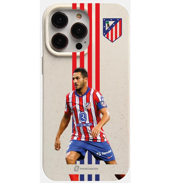 PHONECASES3D Atletico Madrid Official Compostable Phone Case Koke på