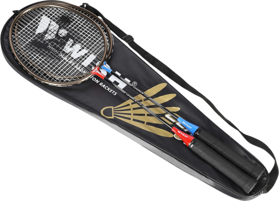 NORTHIX Badminton Set – 2 Rackets, Shuttlecocks Not Included på