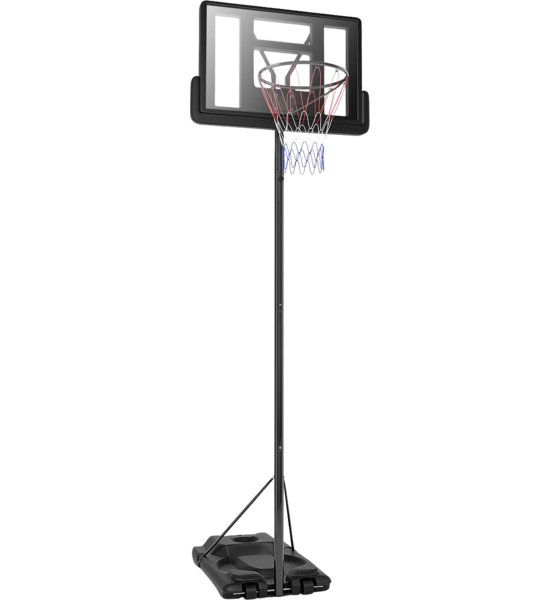 NORTHIX Basketball Stand 180-305 Cm Height Adjustable Basketball Hoop With Stand 2 Wheels Basket System Fo på