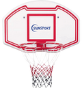 SUNSPORT Basketball Wall Backboard, Ring och Nät på