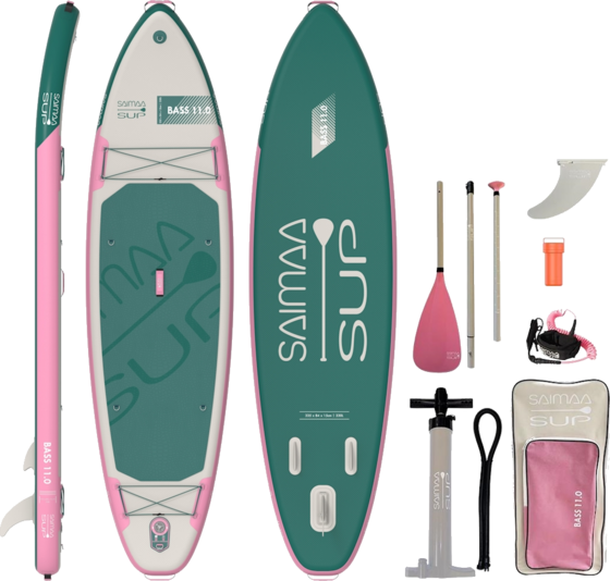 SAIMAA SUP Bass Pink Sup Set, 335 X 84 Cm på