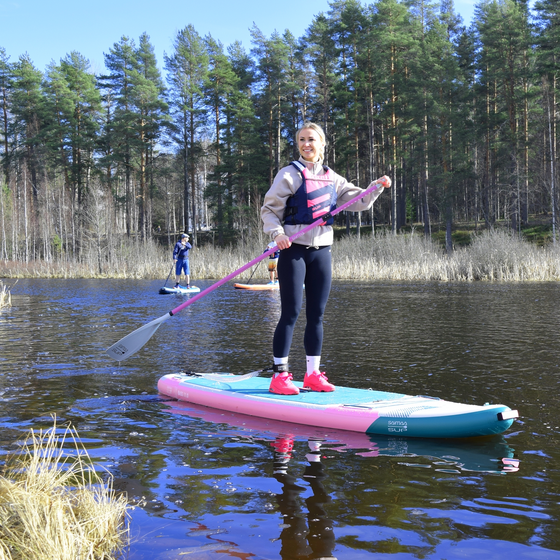 SAIMAA SUP Bass Pink Sup Set, 335 X 84 Cm på