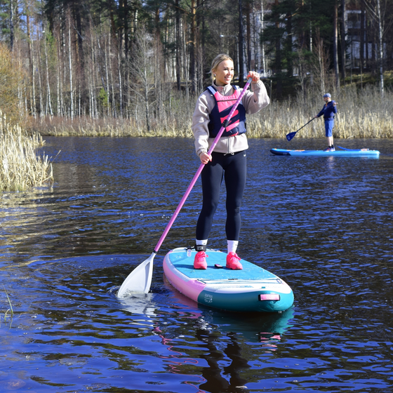 SAIMAA SUP Bass Pink Sup Set, 335 X 84 Cm på