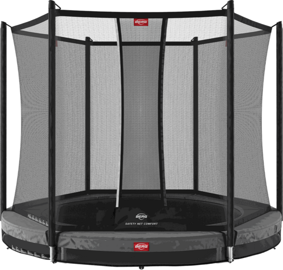 BERG Berg Favorit Inground 200 Grey + Safety Net Comfort på
